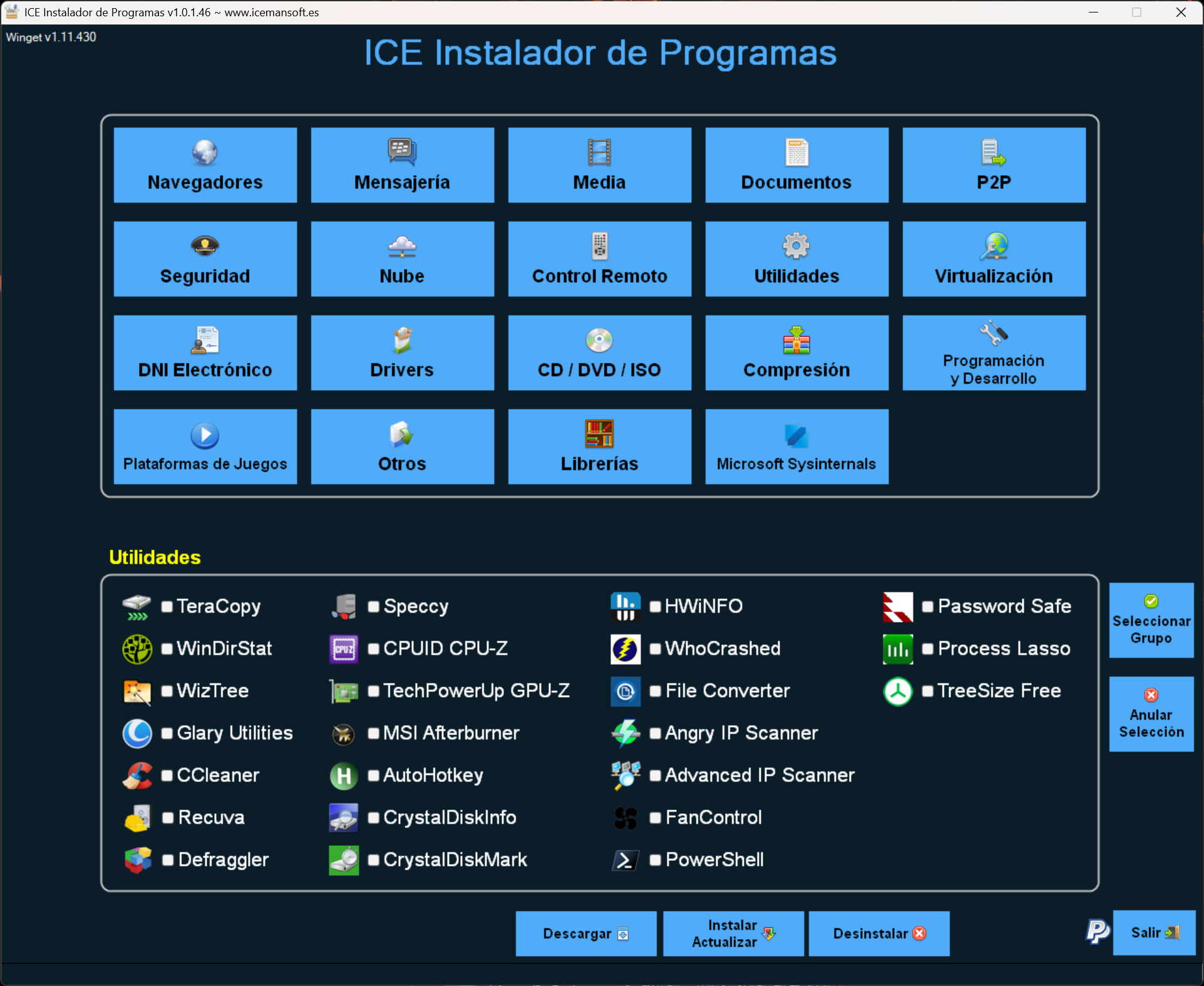 ICE_Instalador_Programas